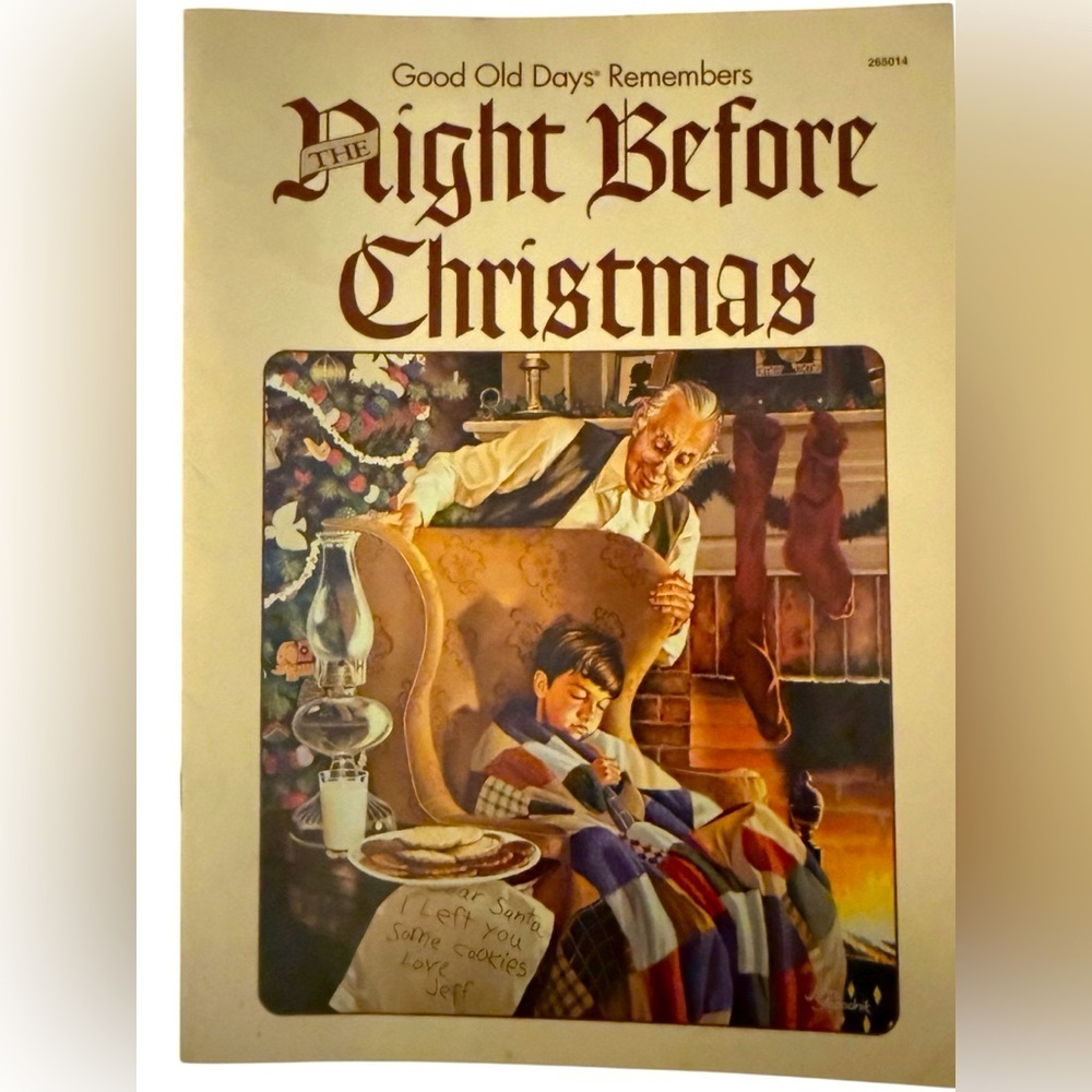 The Night Before Christmas - Good Old Days Remembers Paperback Book